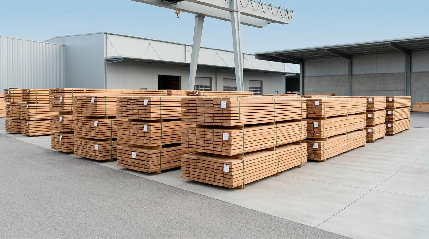 Direct sourcing — European hardwood export supply